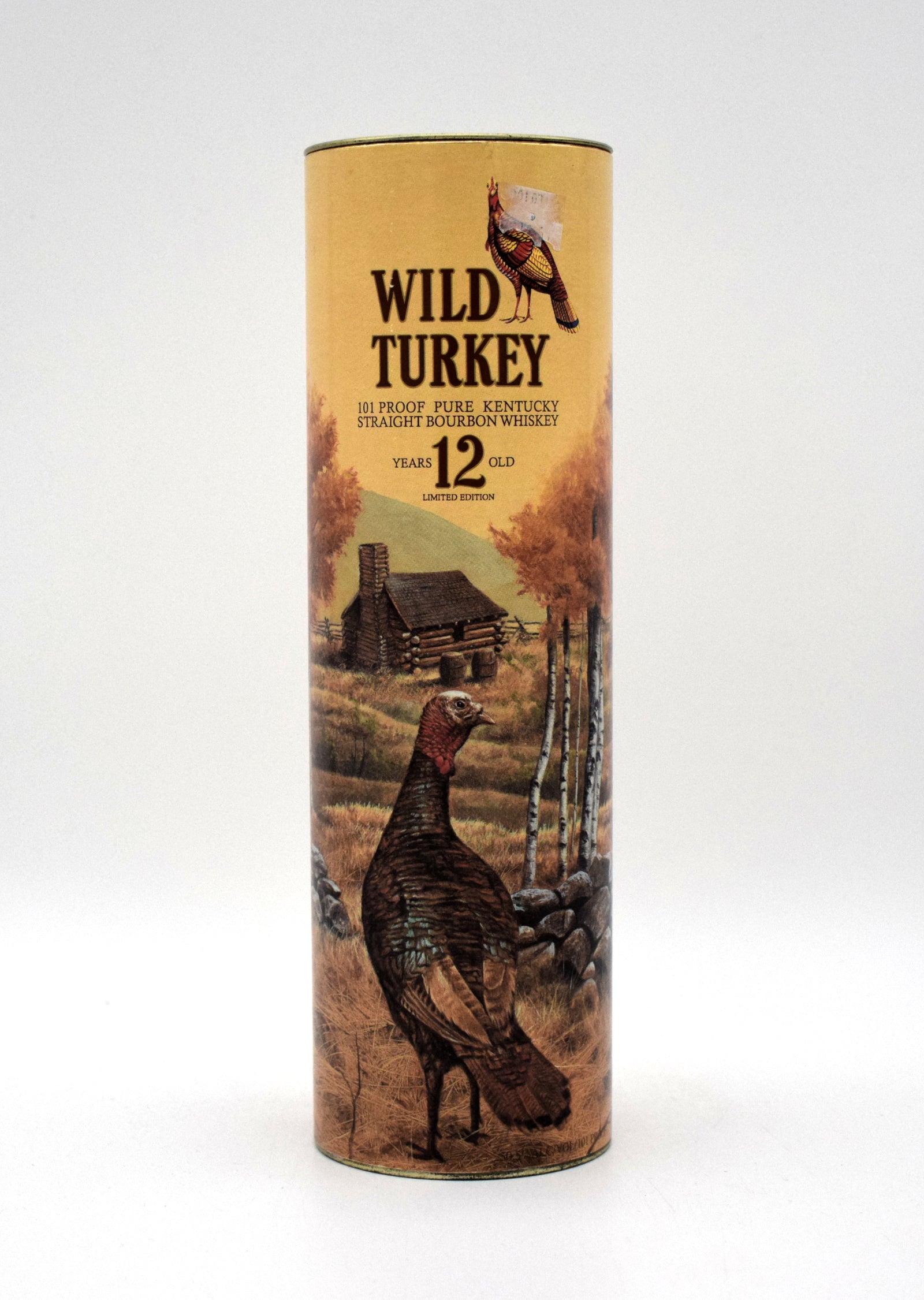 Wild Turkey 101 Proof 12 Year Bourbon “Split Label” (1992