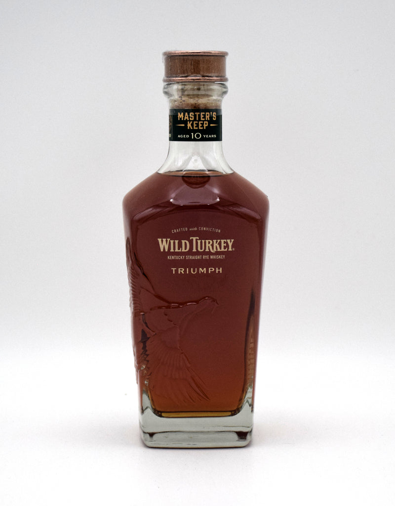 Wild Turkey 'Master's Keep' Triumph 10 Year Kentucky Straight Rye Whiskey (No Box)