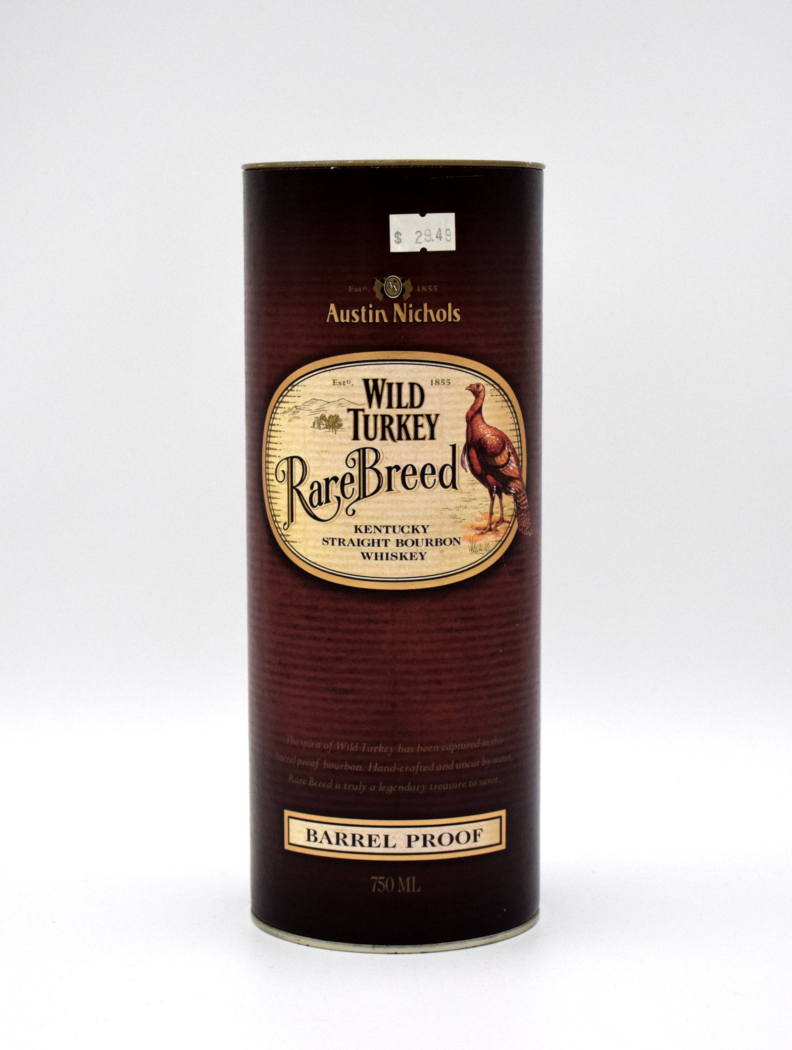 Wild Turkey 1855 Reserve Barrel Proof Bourbon – Vintage