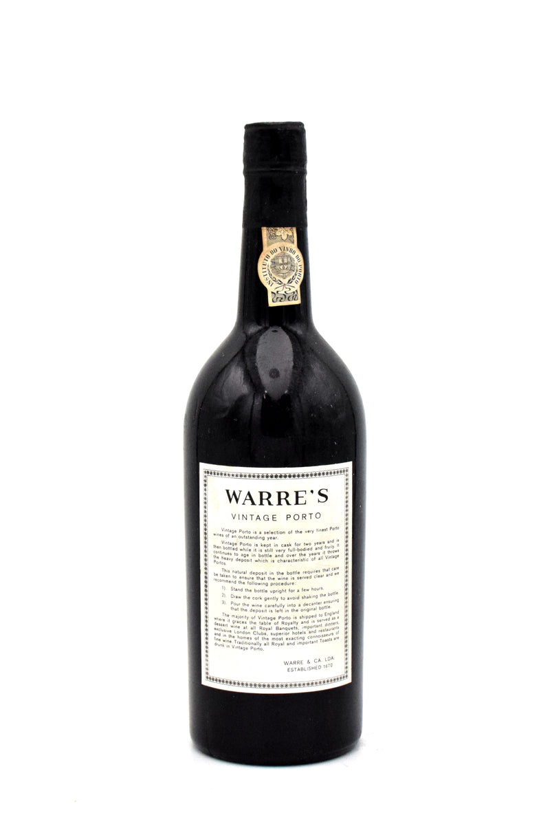 1970 Warre's Vintage Port