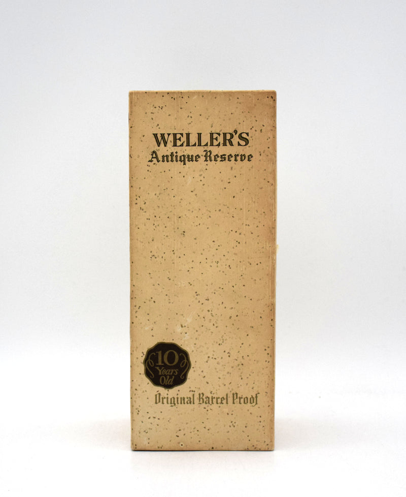 Weller's Antique Reserve Original Barrel 110 Proof 10 Year Bourbon (1972 Release)