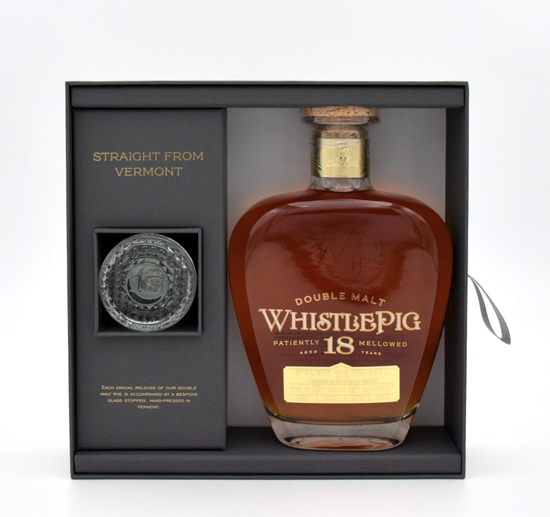 WhistlePig 18 Year Double Malt Rye Whiskey (4th Edition)