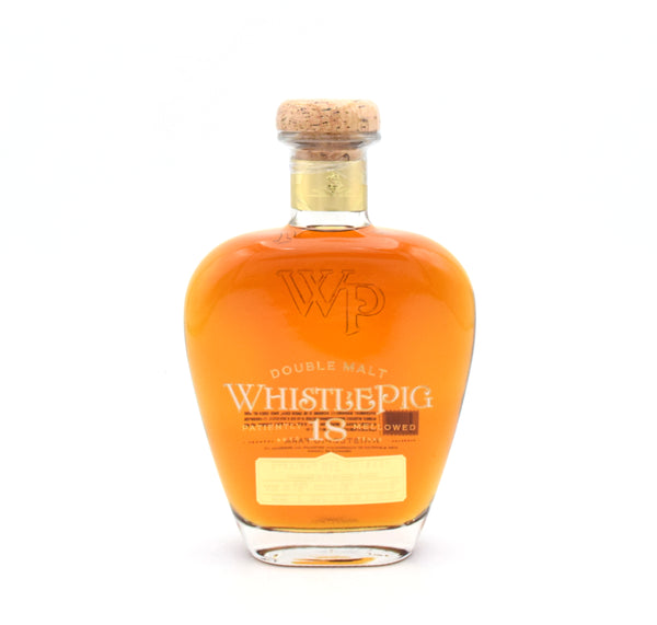 WhistlePig 18 Year Double Malt Rye Whiskey (4th Edition) (No Box)