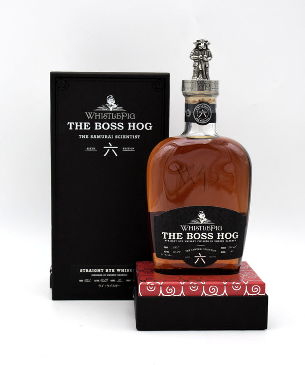 Whistlepig 'The Boss Hog' 6th Edition Samurai Scientist Straight Rye Whiskey