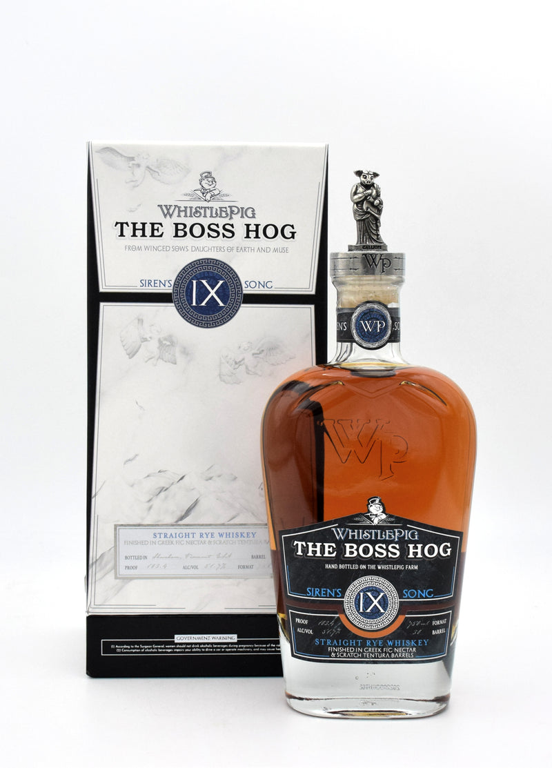 WhistlePig The Boss Hog 9th Edition 'Siren's Song' Rye Whiskey