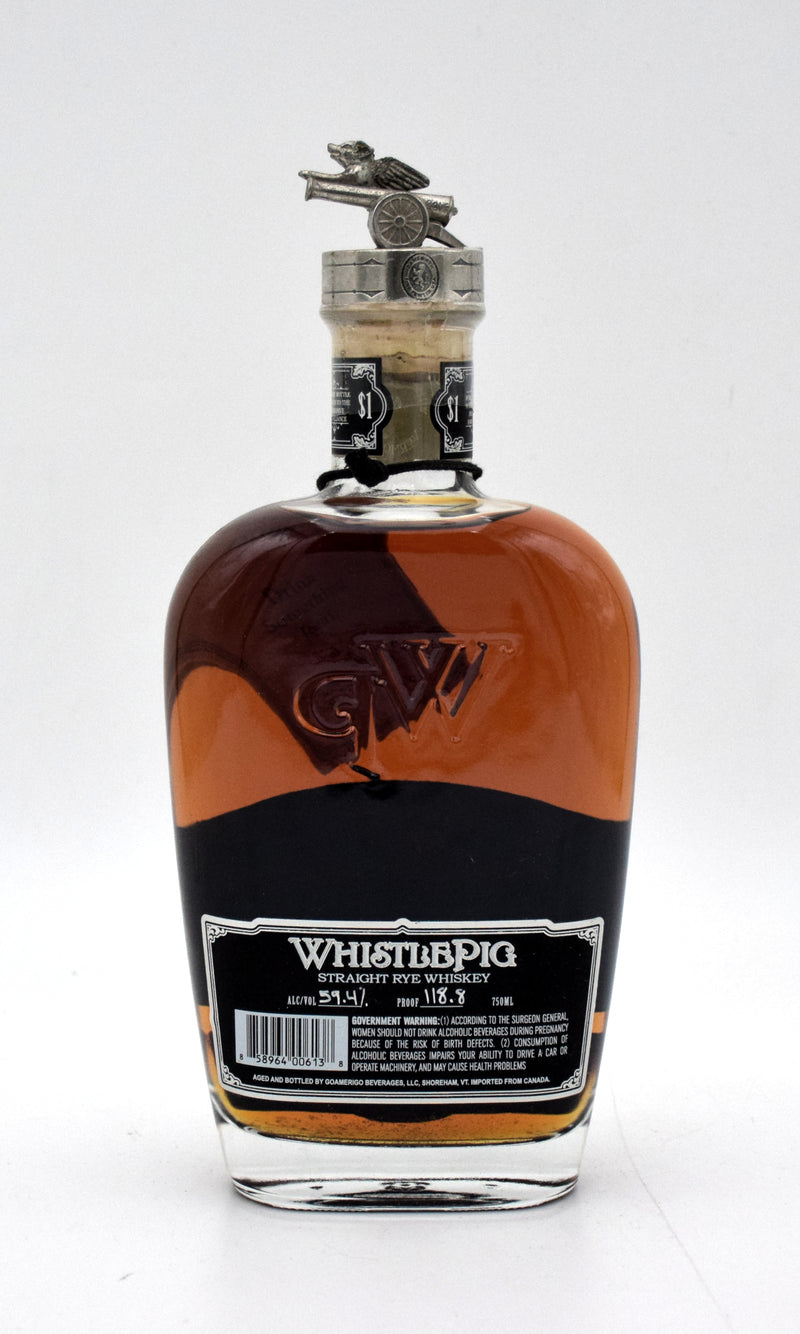 WhistlePig The Boss Hog 3rd Edition 'The Independent' Rye Whiskey