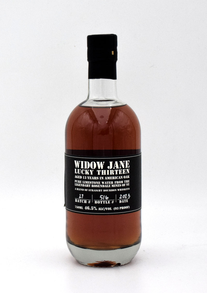 Widow Jane 'Lucky Thirteen' 13 Year Old Straight Bourbon Whiskey