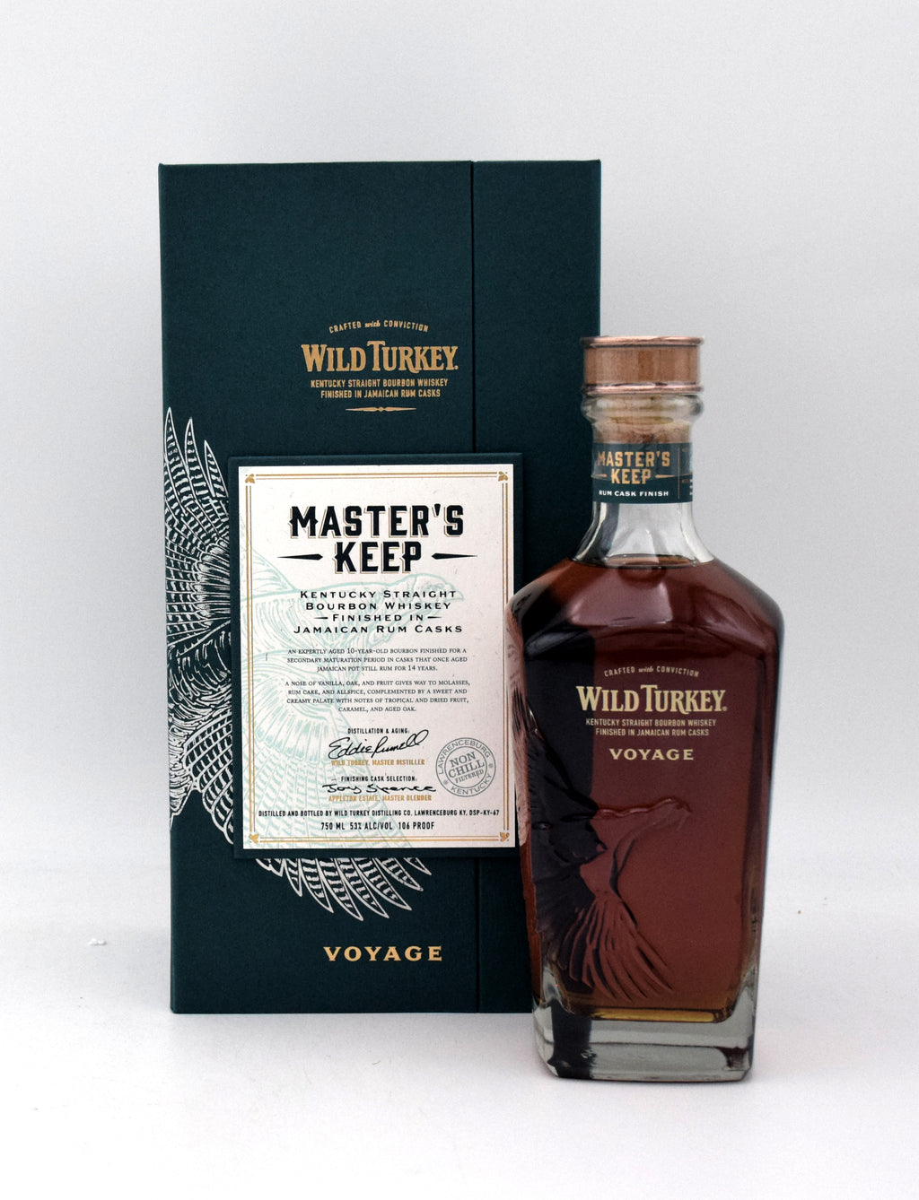Wild Turkey 'Master's Keep' Voyage Jamaican Rum Finished Bourbon