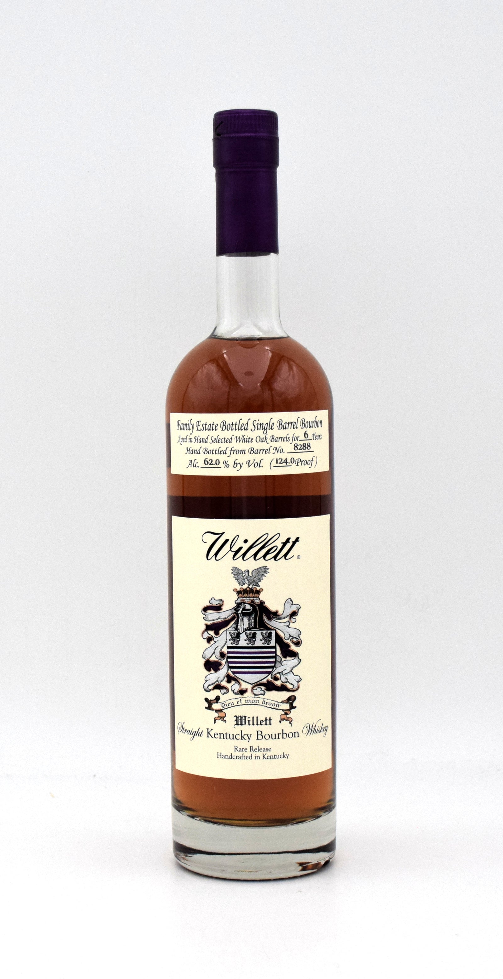 希少ウィレット シングルバレル ファミリーエステート 6年 (WILLETT Single Barrel Family Estate 6yo  750ml 56%) - 飲料