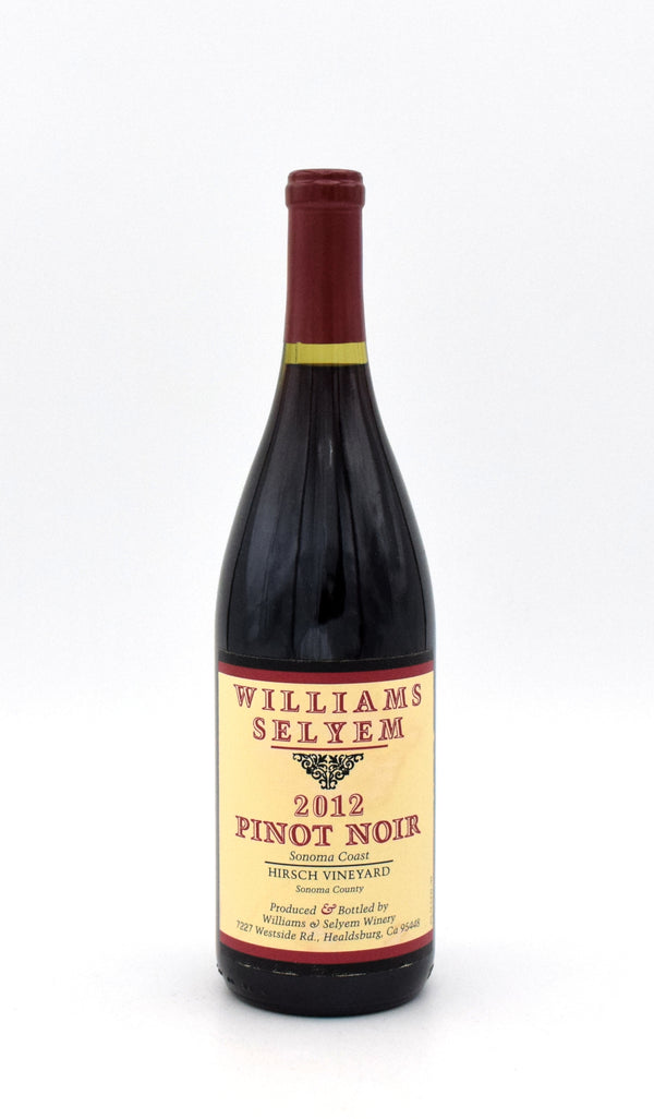 2012 Williams Selyem Hirsch Vineyard Pinot Noir