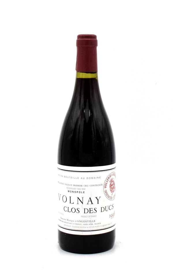 1998 Marquis d'Angerville Volnay Clos Des Ducs (Slightly Torn Label / Stained Label)