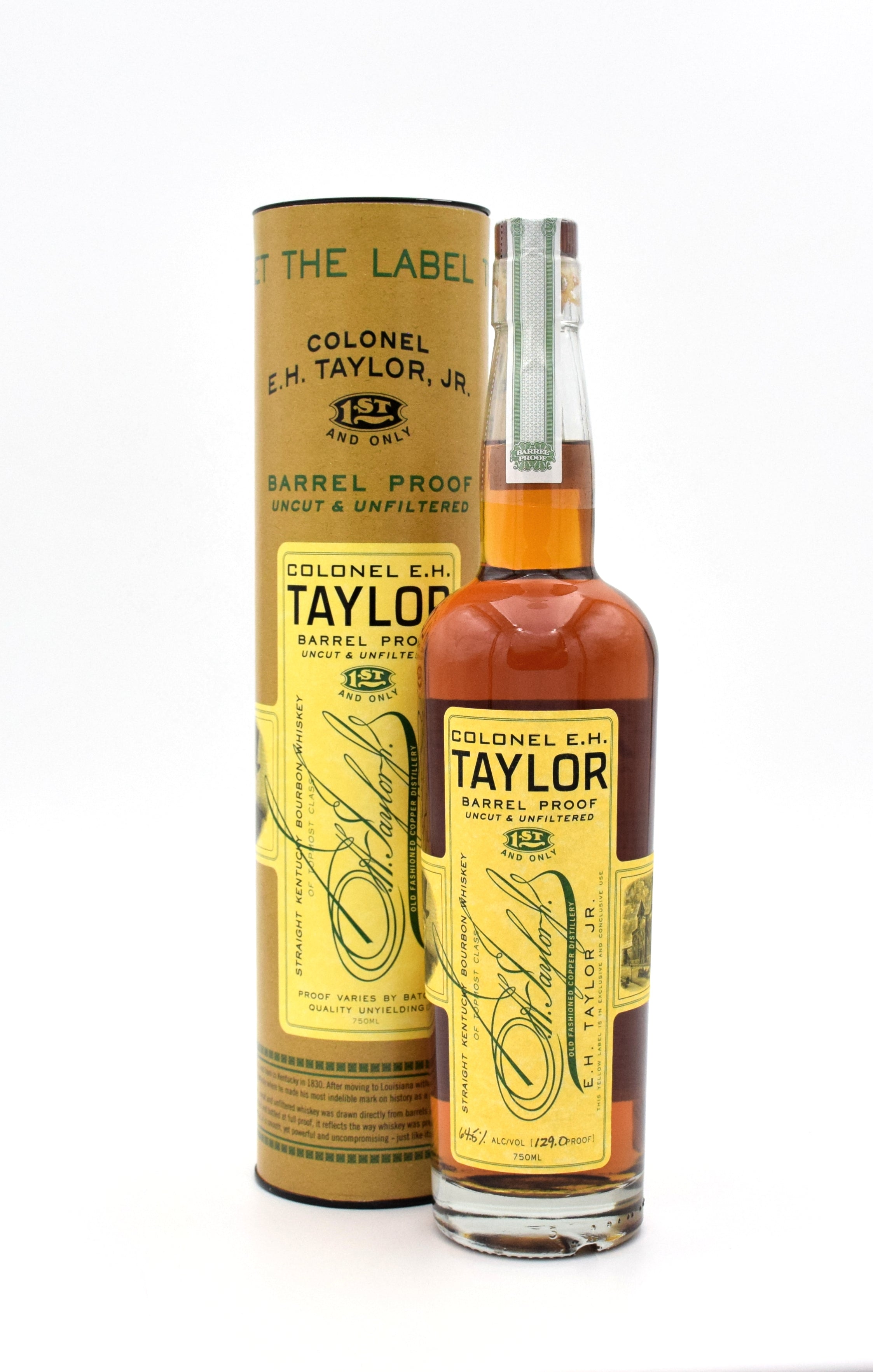 Colonel E.H. Taylor Barrel Proof Bourbon - 129.0 Proof (Batch 3 ...