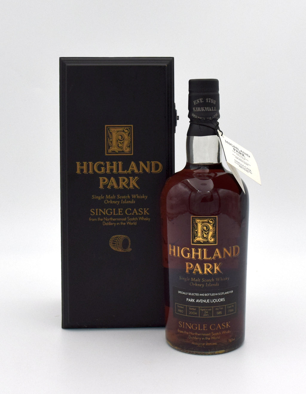 Highland Park 24 Year Old Single Cask Scotch Whisky (Park