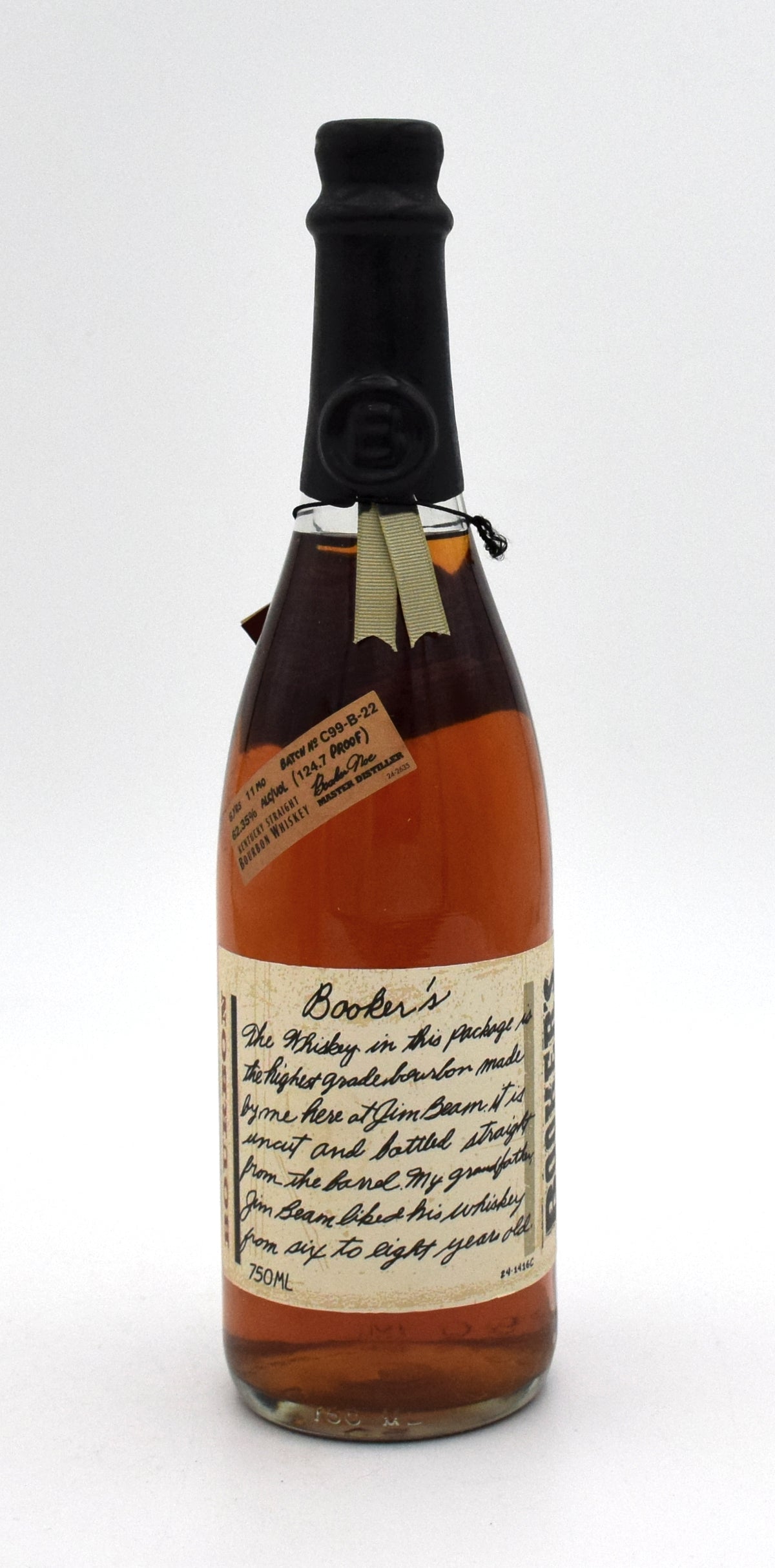 Booker's Bourbon (Batch C99-B-22) – FineLiquors