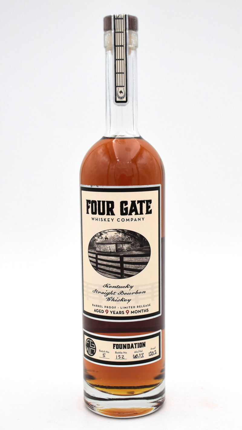 Four Gate Barrel Proof "9 Year Old" Batch 5 (Foundation) Bourbon