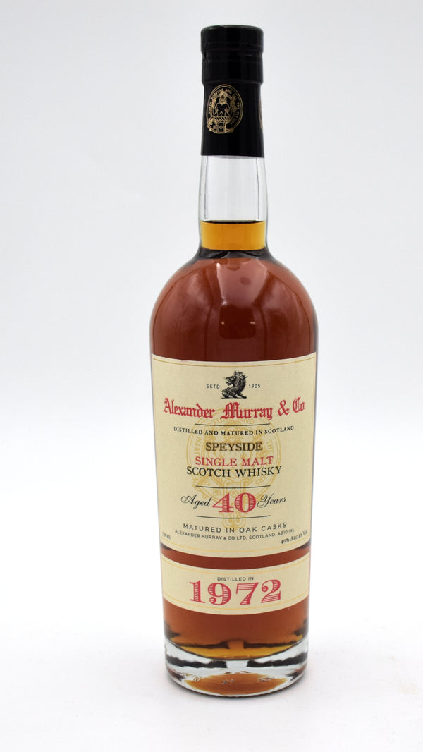 Alexander Murray & Co 40 Year Old Scotch Whisky (1972 release)