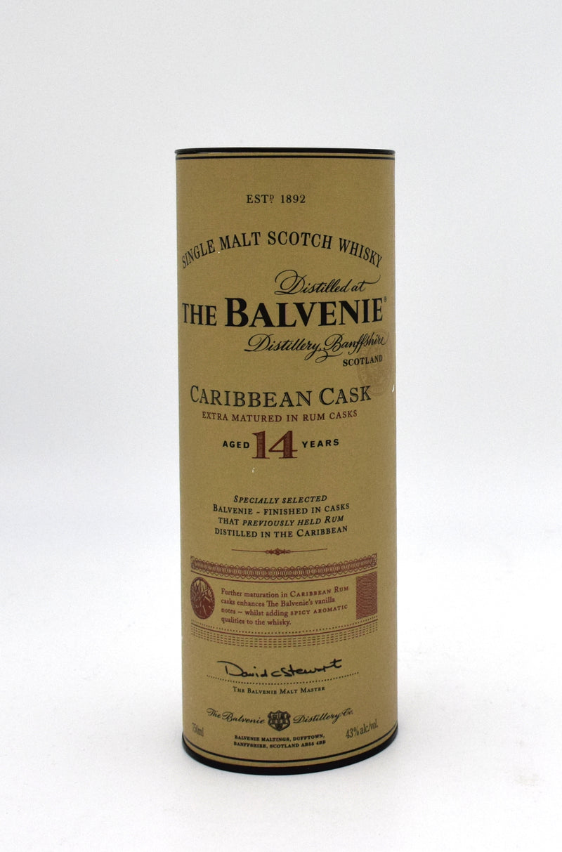 Balvenie Caribbean Cask Rum Cask 14 Year Scotch Whisky