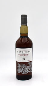 Benrinnes 21 Year Speyside Single Malt Scotch Whisky