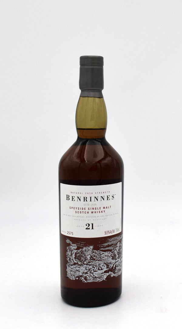 Benrinnes 21 Year Speyside Single Malt Scotch Whisky