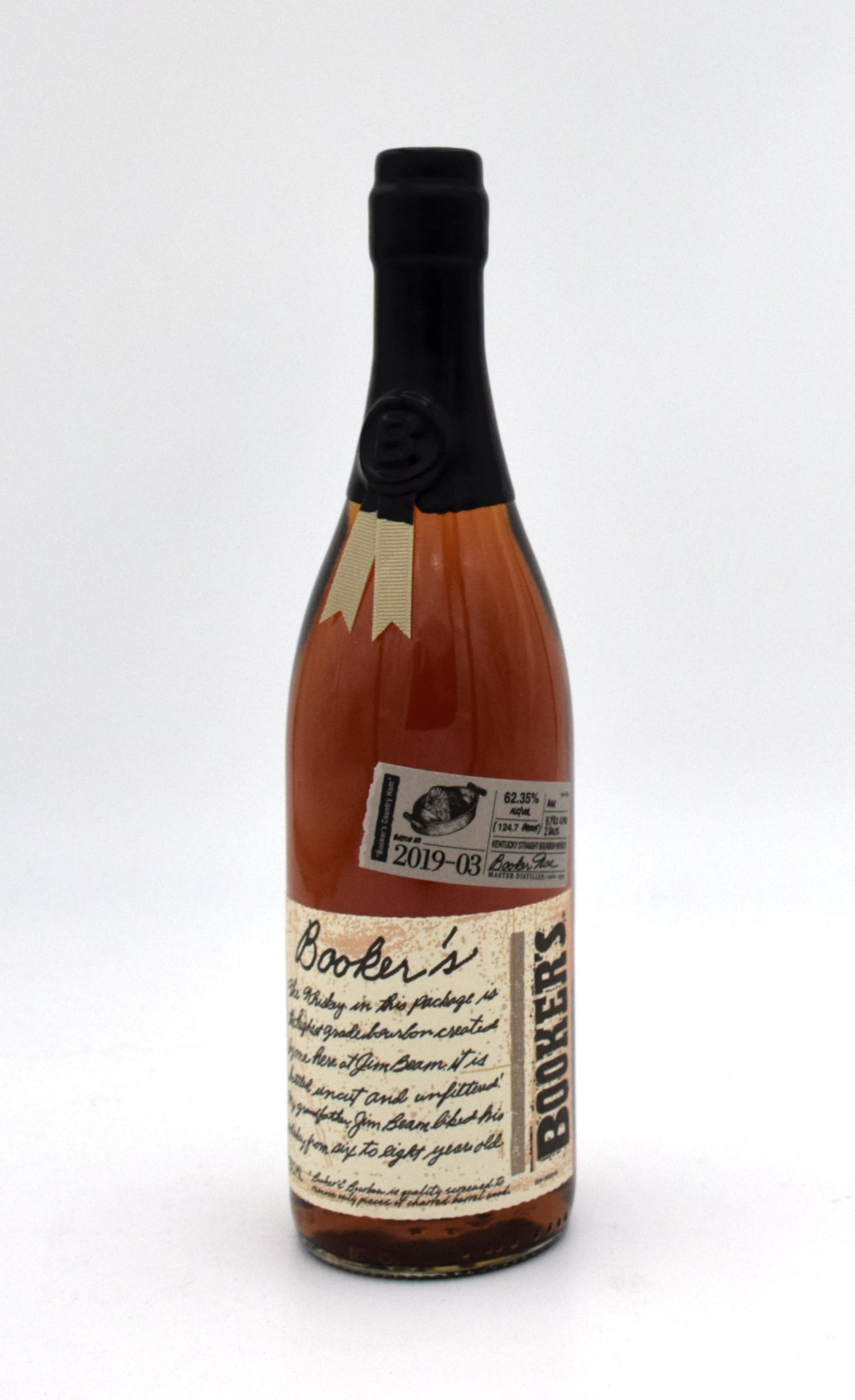 Booker's Small Batch 2019-03 'Country Ham Batch' Bourbon (No Box ...