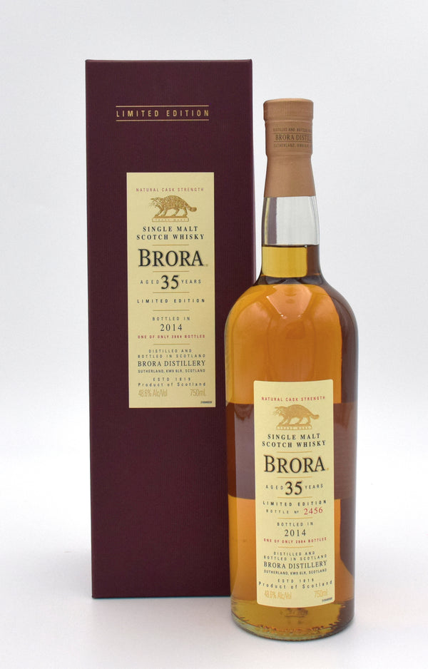 Brora 35 Year Old Natural Cask Strength Single Malt Scotch Whisky (2014 - 13th Release)
