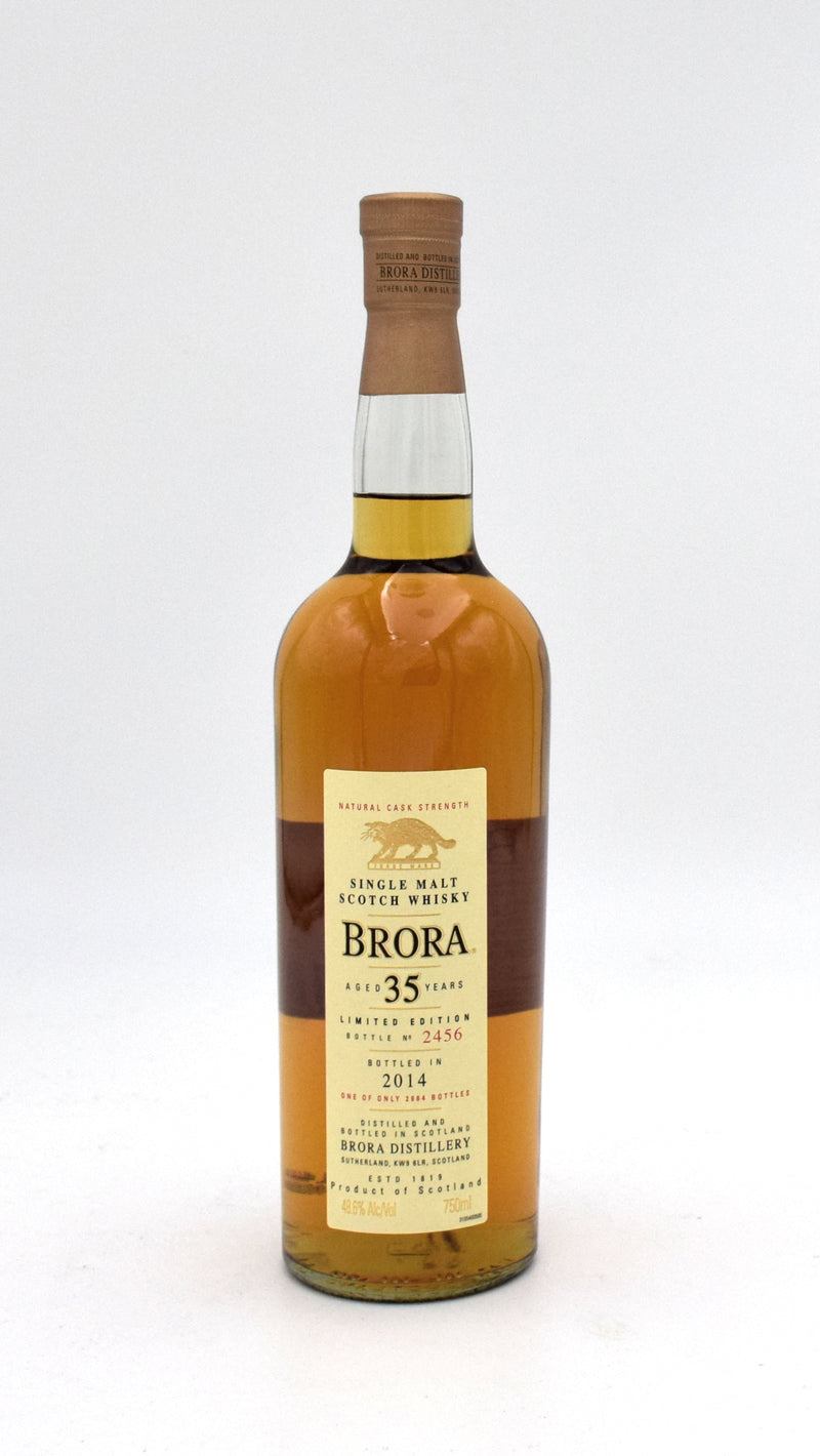 Brora 35 Year Old Natural Cask Strength Single Malt Scotch Whisky (2014 - 13th Release)