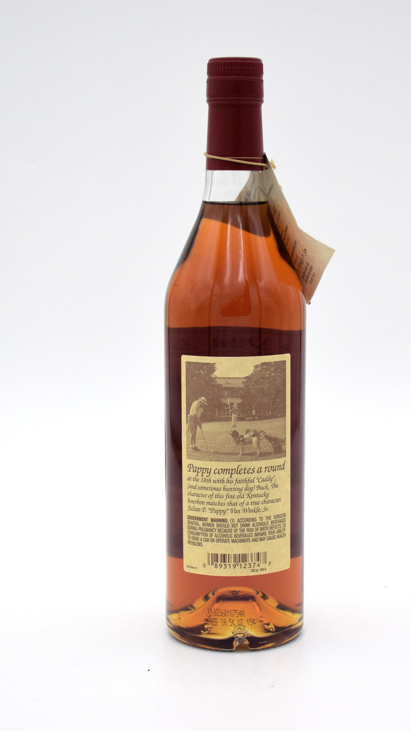 Pappy Van Winkle 20 Year Old Bourbon