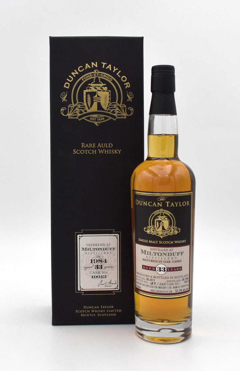 Duncan Taylor Miltonduff 33 Year Old Single Malt Scotch Whisky