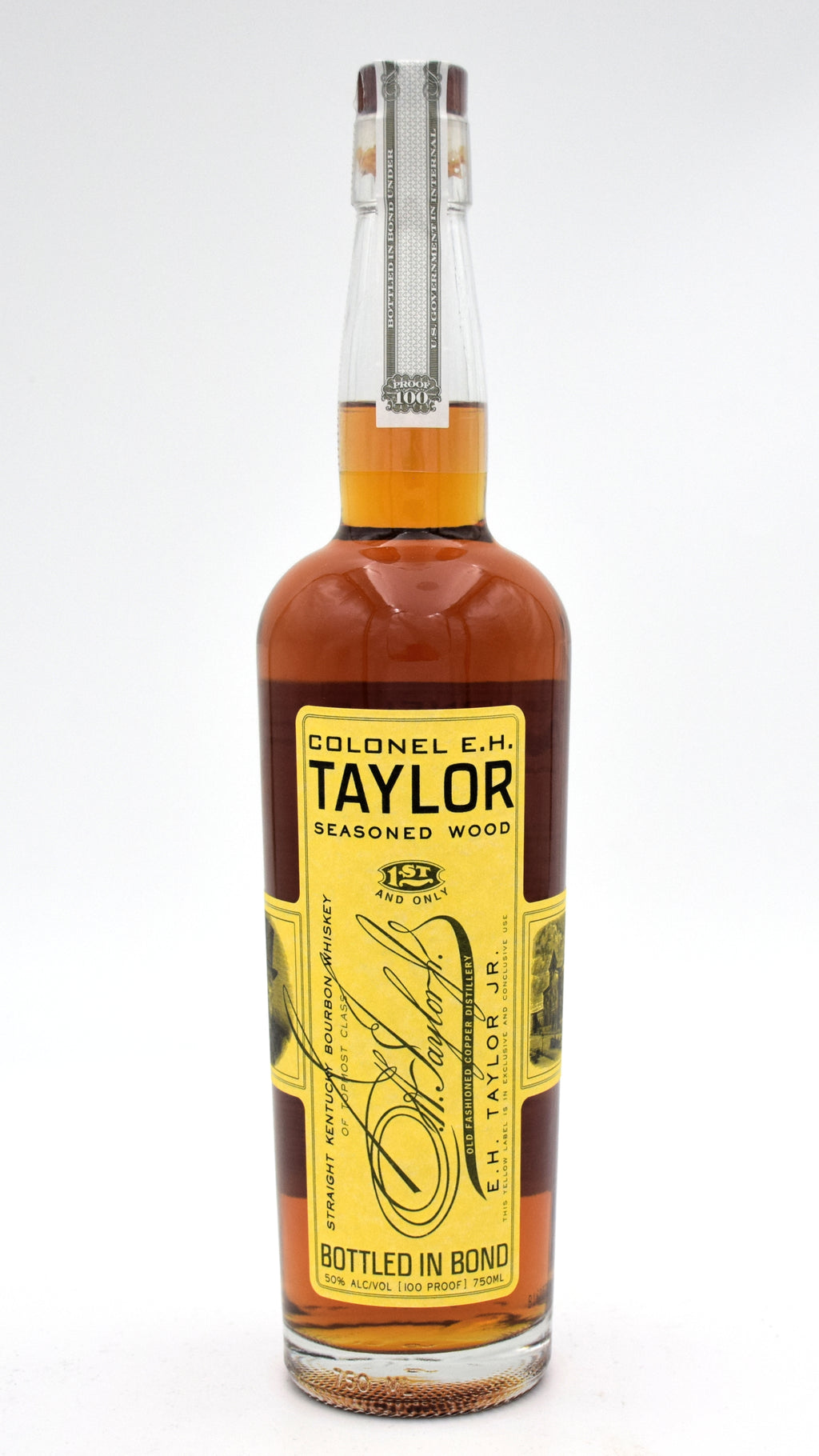 Colonel E.H. Taylor Seasoned Wood Bourbon (No Tube) – FineLiquors