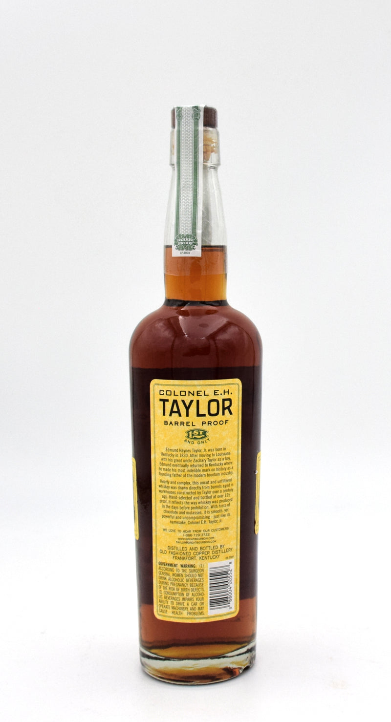 Colonel E.H. Taylor Barrel Proof Bourbon (Batch 1) (No Tube)