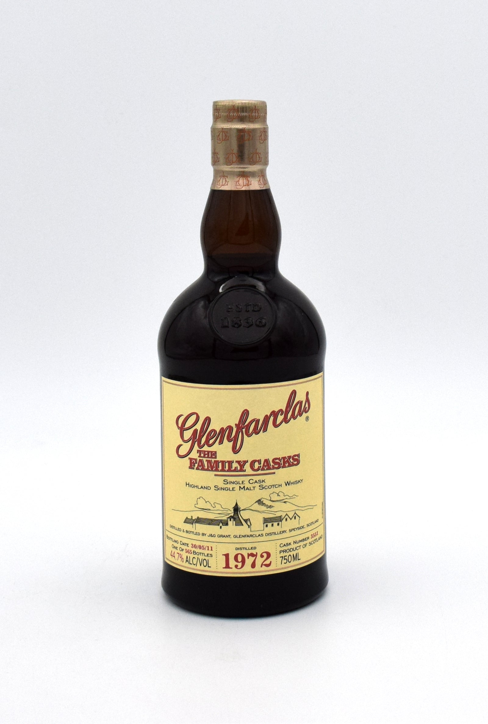 Glenfarclas 1972 Family Cask Scotch Whisky – FineLiquors