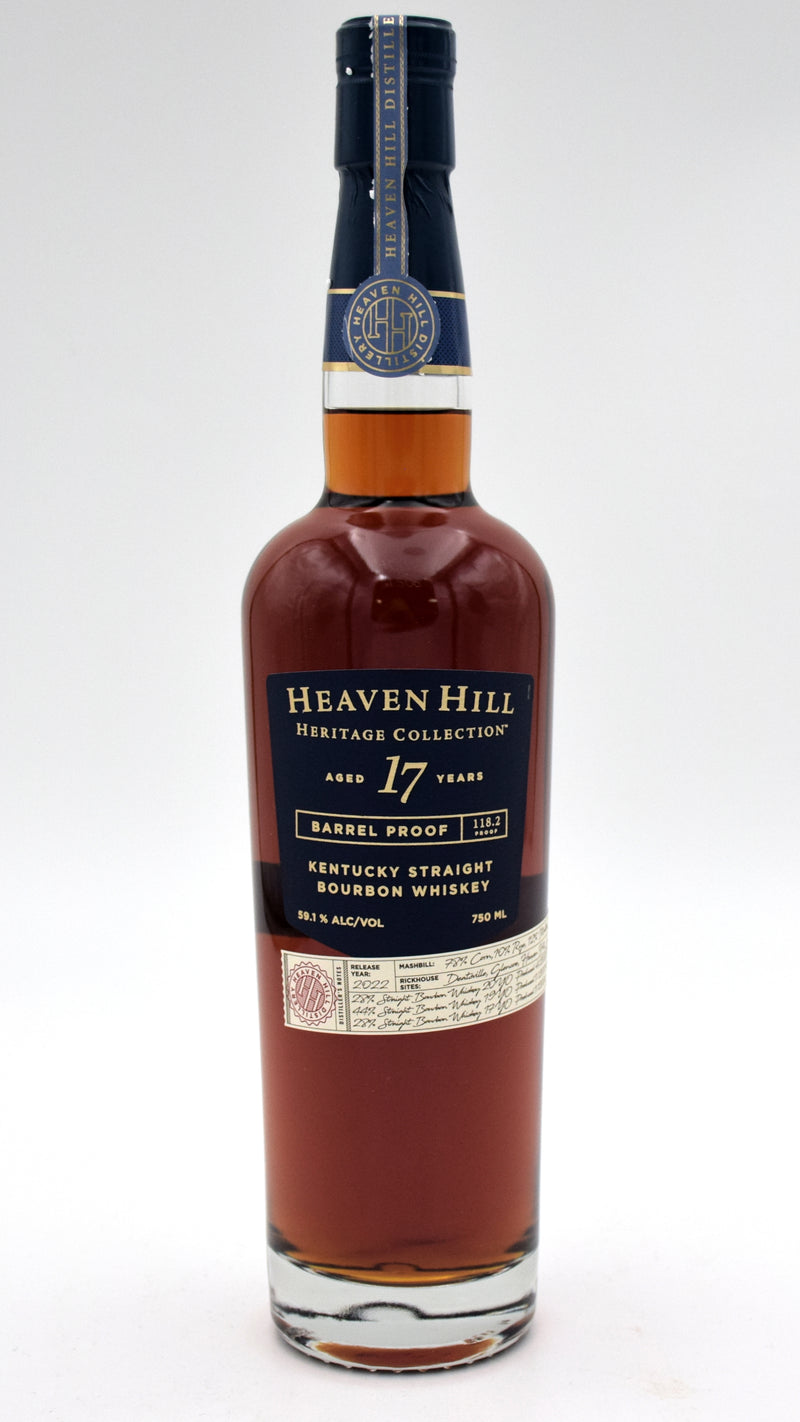 Heaven Hill Heritage Collection 17 Year Old Barrel Proof Bourbon