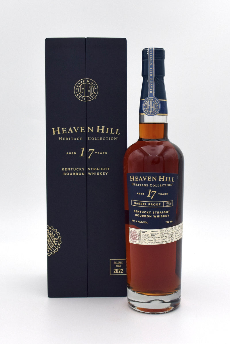 Heaven Hill Heritage Collection 17 Year Old Barrel Proof Bourbon