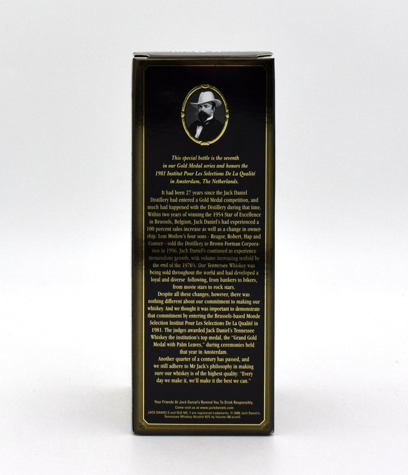 Jack Daniel's 1981 Gold Medal Whiskey