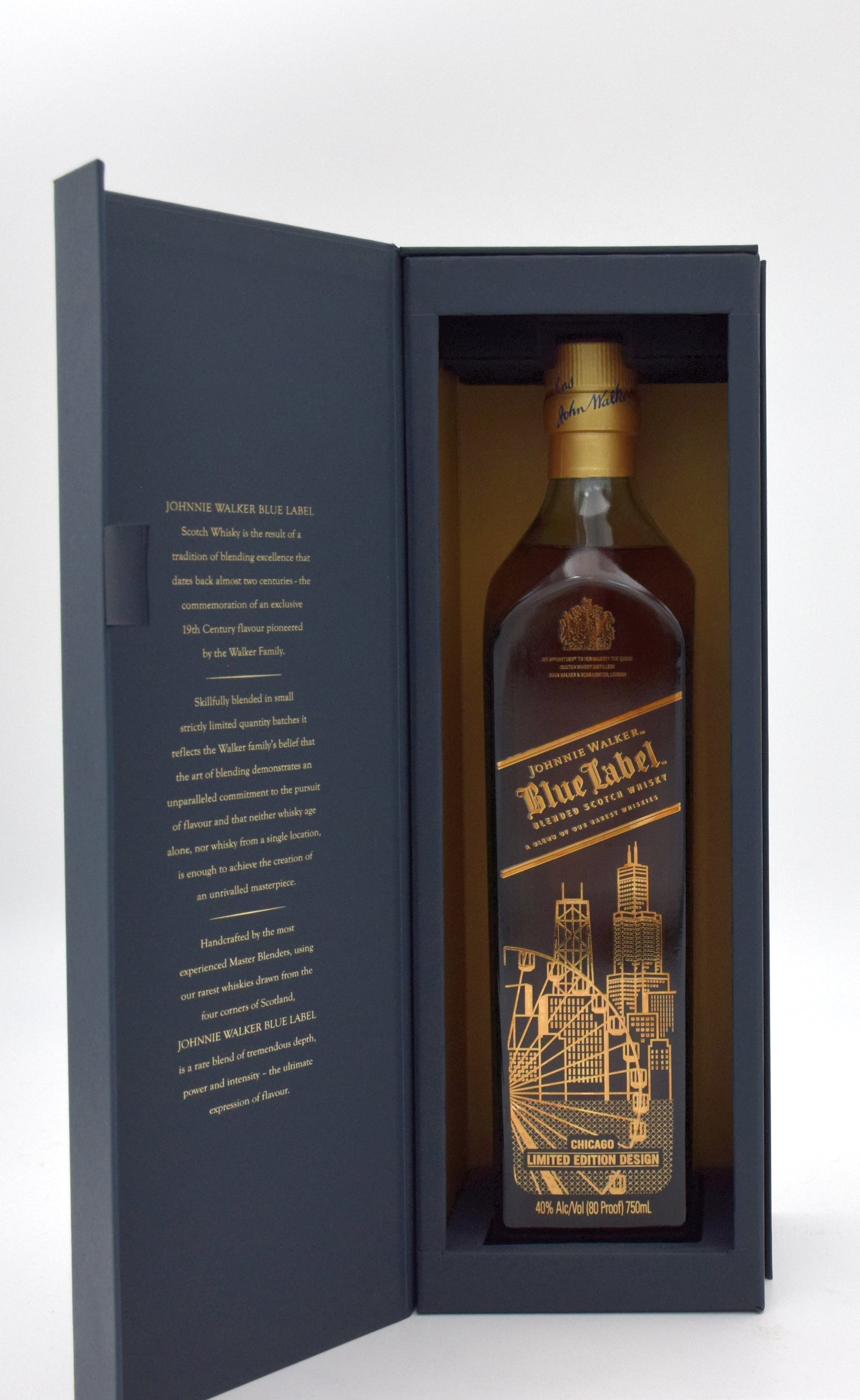 Johnnie Walker Blue Label Chicago Edition Scotch Whisky Johnnie Walker Blue Label Chicago Edition Scotch Whisky
