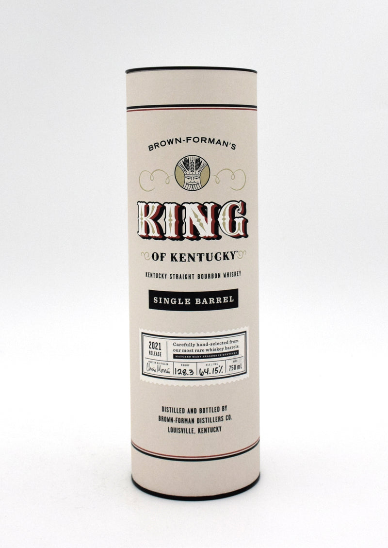 Brown Forman's King of Kentucky Single Barrel Bourbon (2021 release) (64.15 proof)