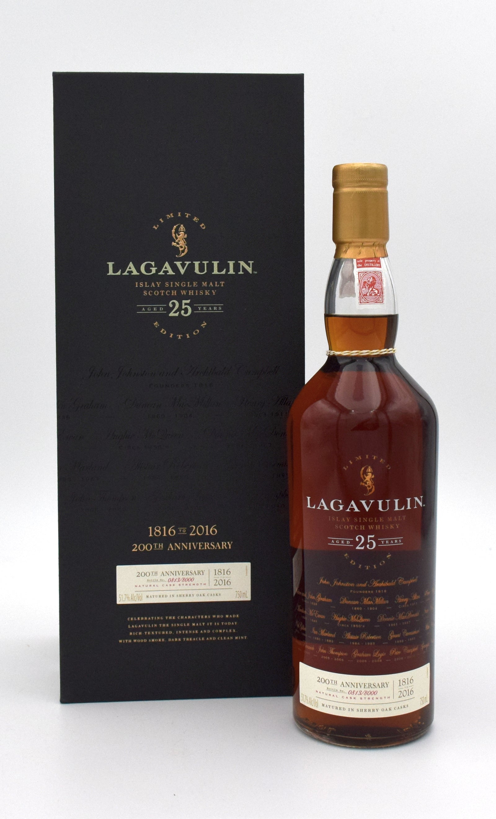 Lagavulin 25 Year 200th Anniversary Scotch Whisky – FineLiquors