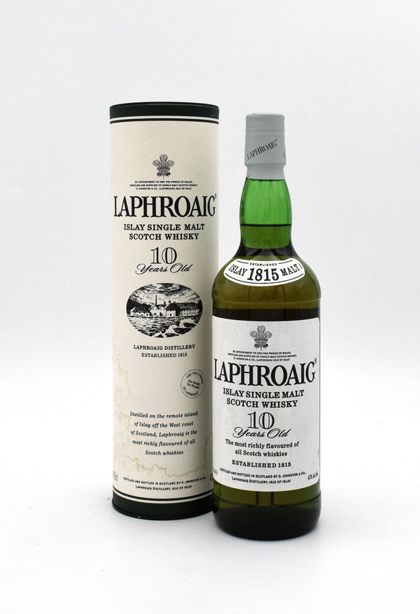 Laphroaig 10 Year Old Scotch Whisky (1990's version)