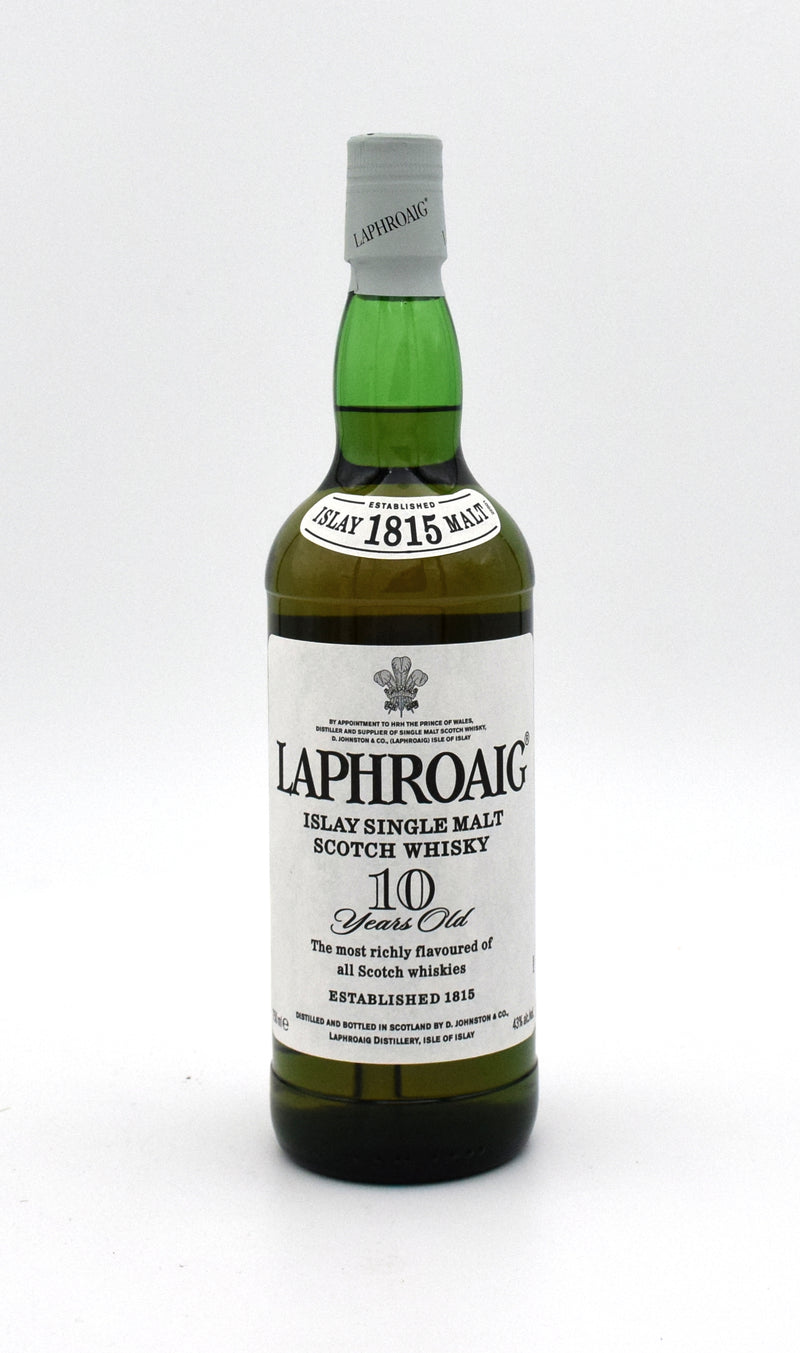 Laphroaig 10 Year Old Scotch Whisky (1990's version)