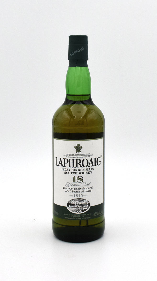 Laphroaig 18 Year Scotch Whisky (Green Tube)