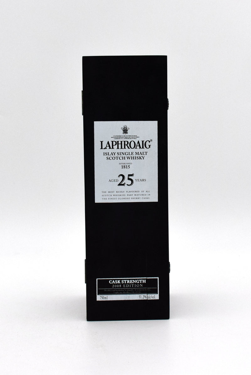 Laphroaig 25 Cask Strength (2008 Vintage) (750ML)