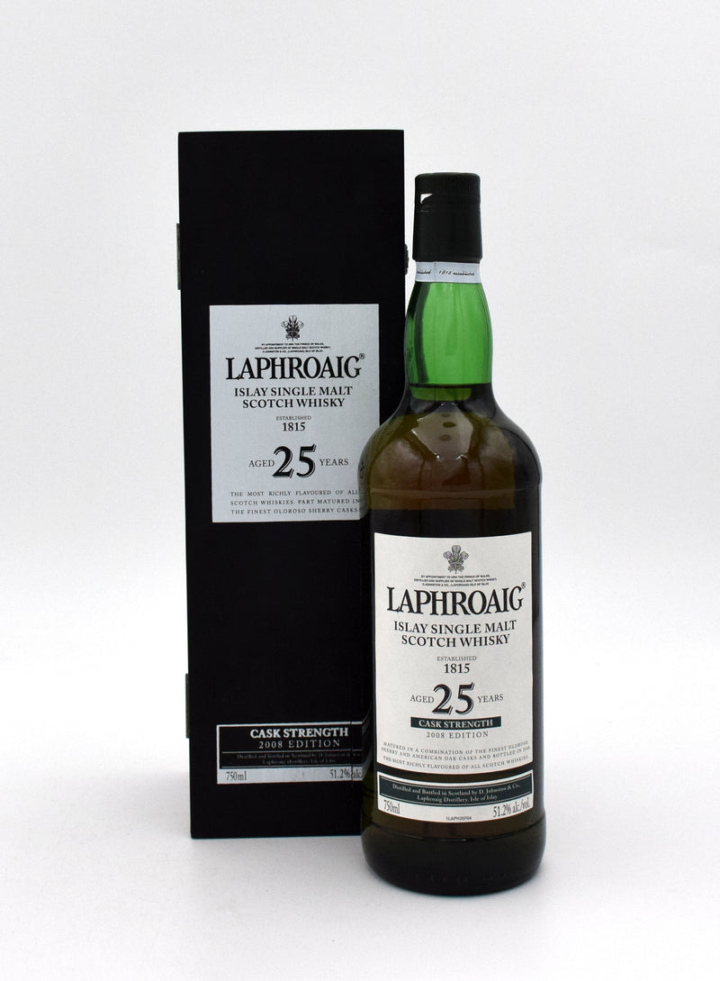 Laphroaig 25 Cask Strength (2008 Vintage) (750ML)