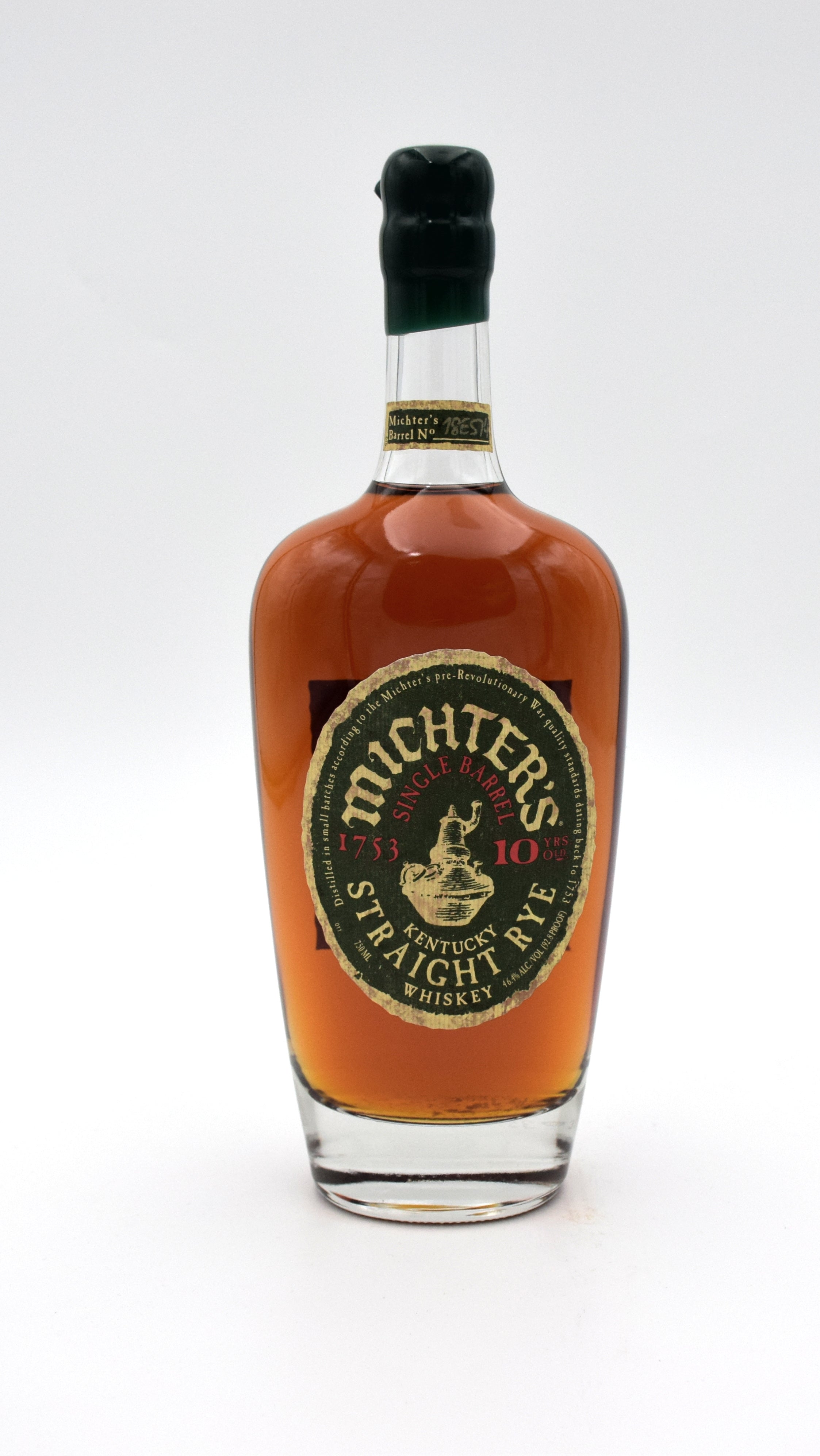 Micters Rye Michter's 10 Year Single Barrel Rye - 2018 Release – FineLiquors