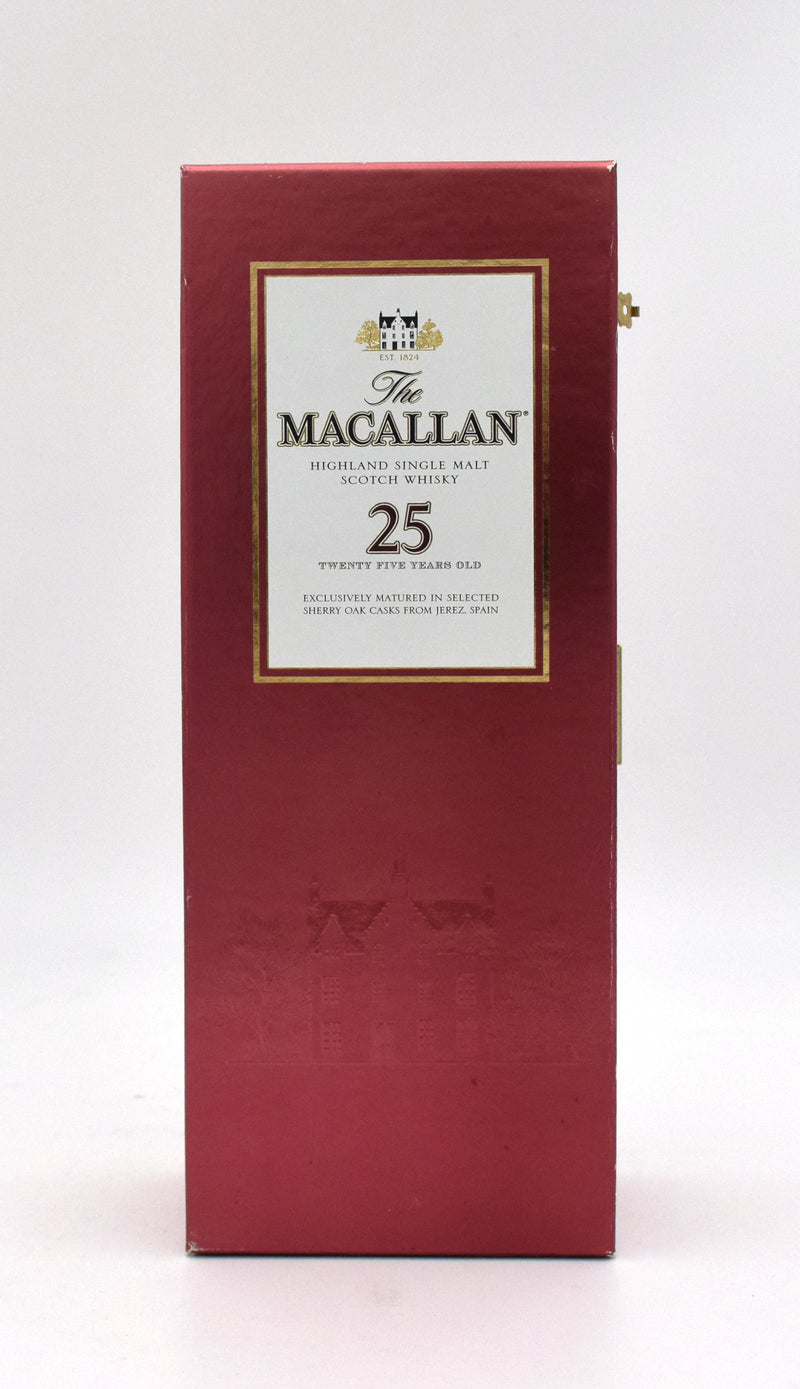 Macallan 25 Year Sherry Oak (2000's release)