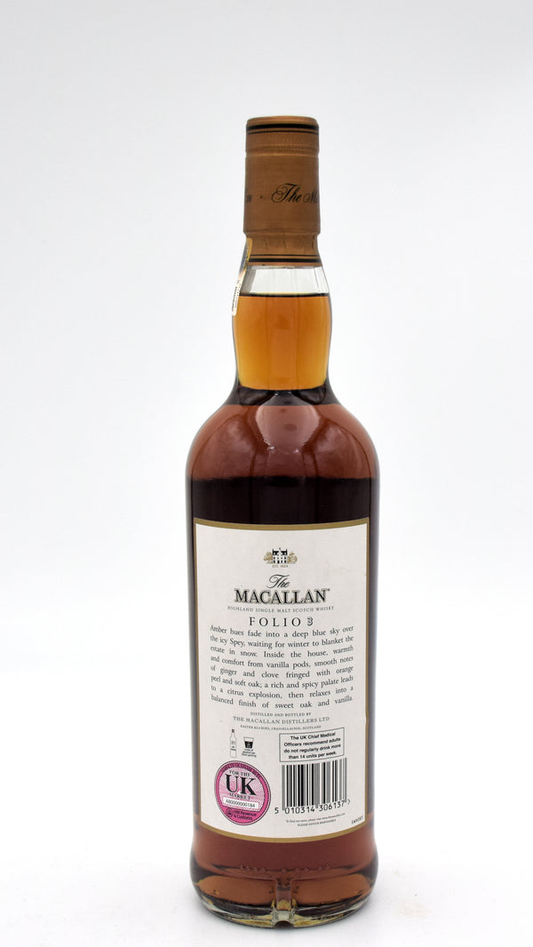 Macallan Archival Series Folio 3 Scotch Whiskey