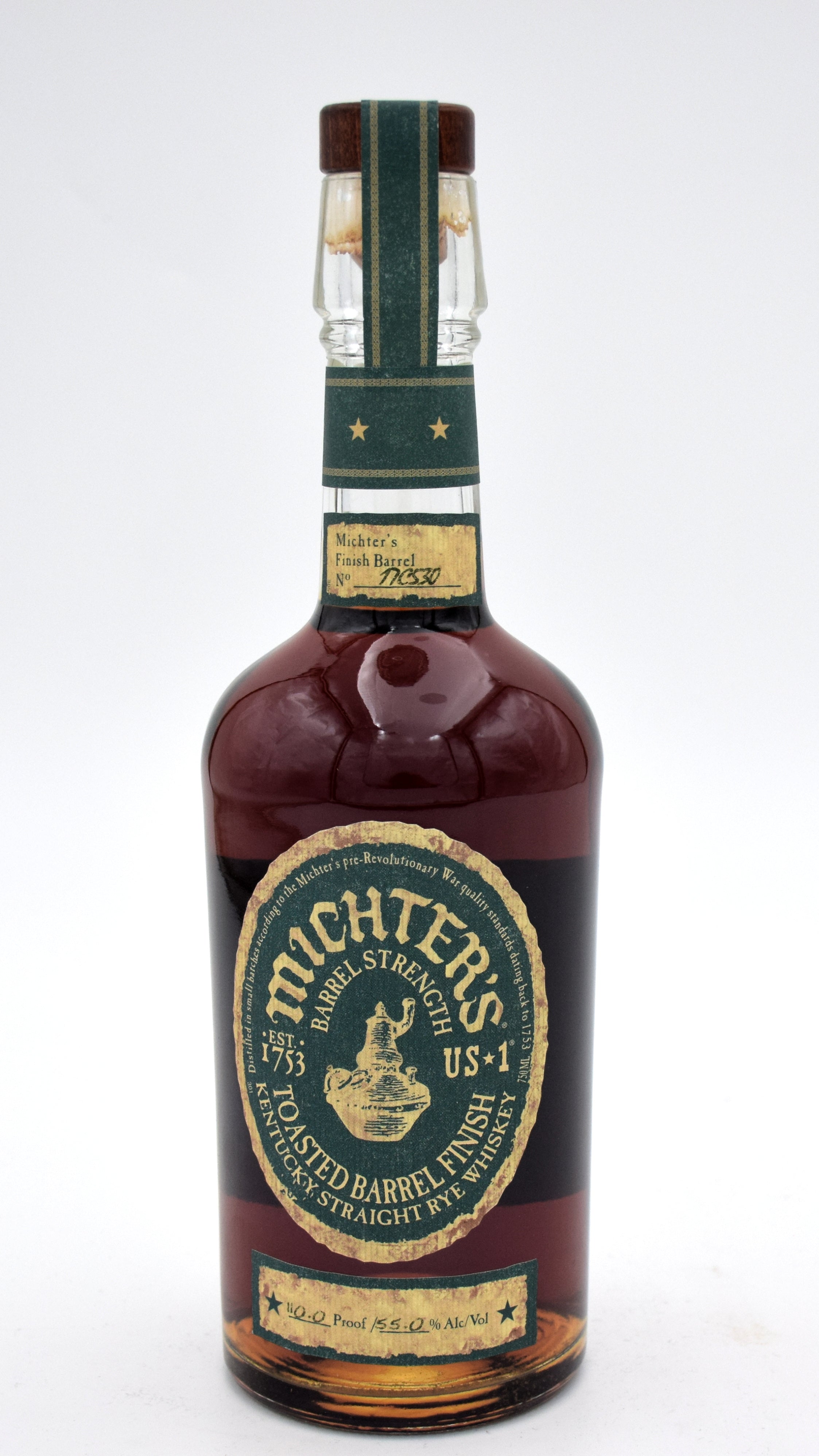 Michter's US-1 Limited Release Toasted Barrel Finish Rye Whiskey (2017 ...