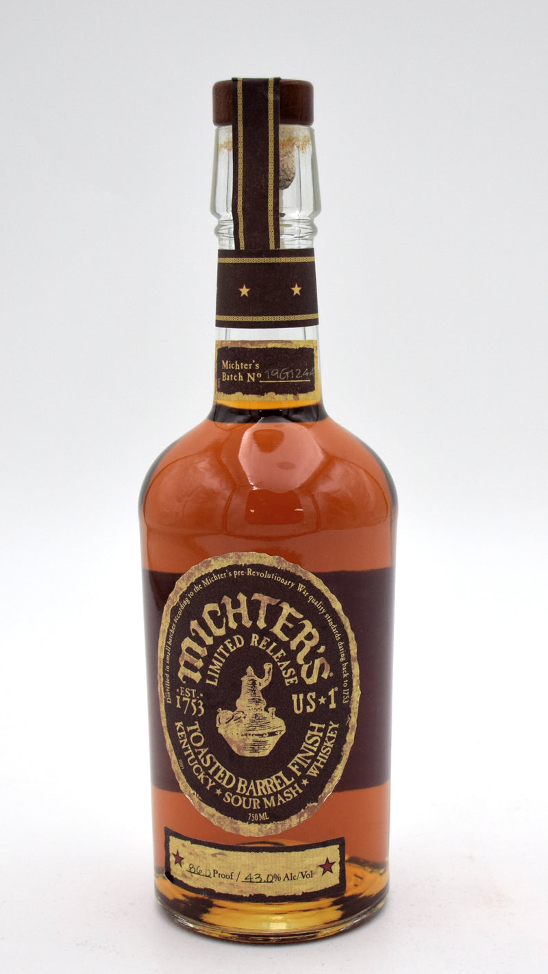 Michter's US-1 Toasted Barrel Finish Sour Mash 86 Proof (2019 release)