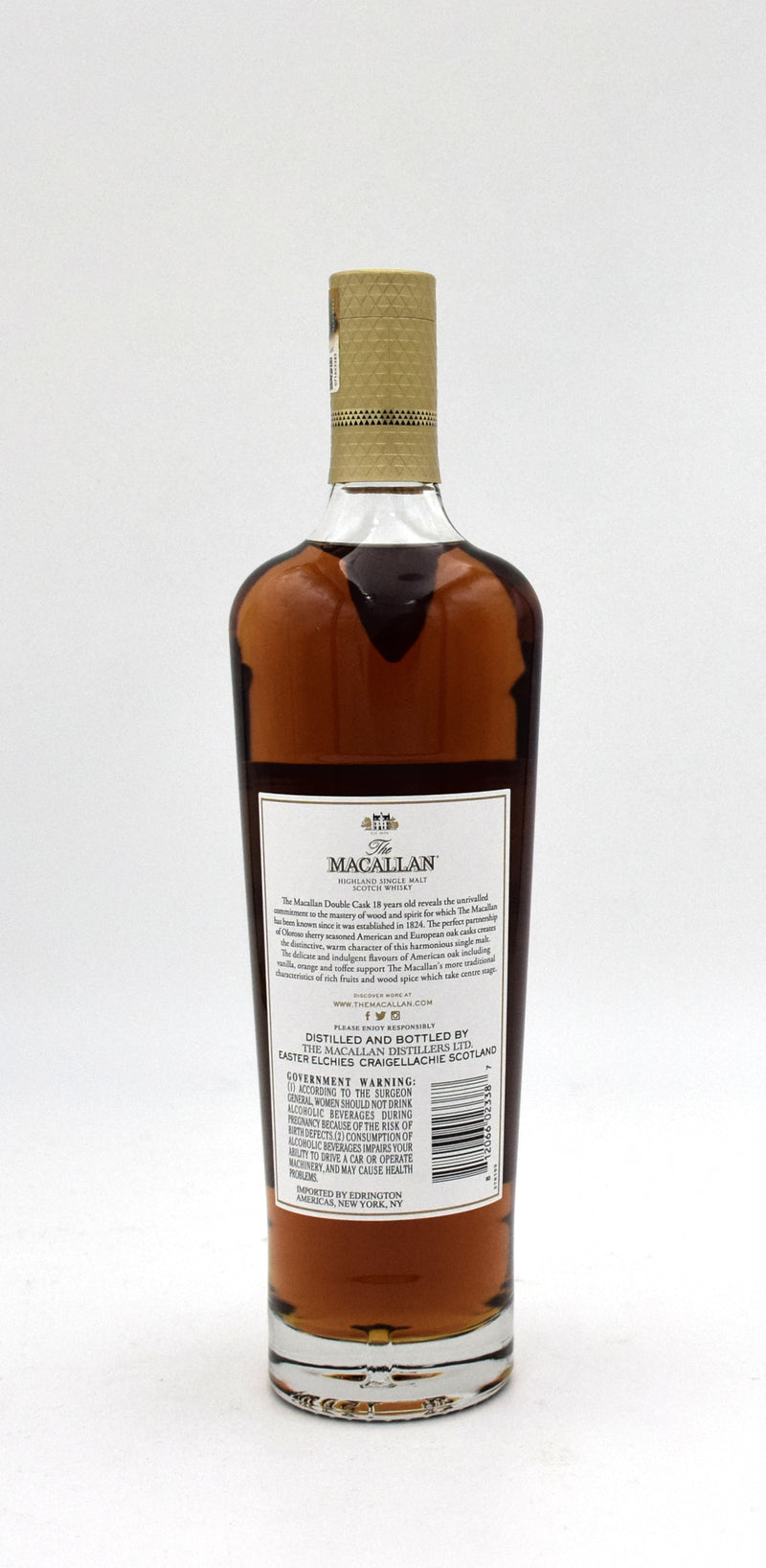 Macallan 18 Double Cask Scotch Whisky (2022 Release)