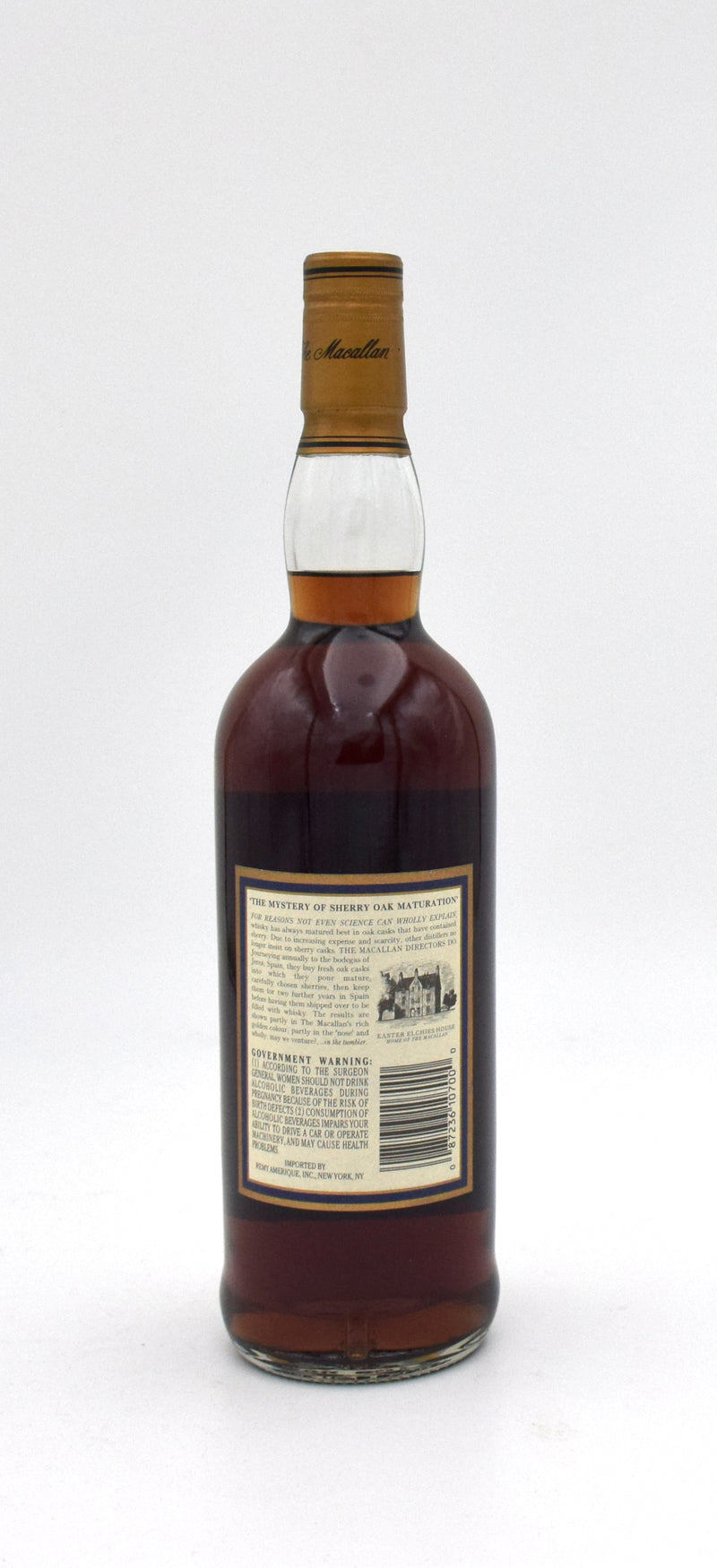 Macallan 18 Year Sherry Oak Scotch Whisky (Distilled in 1981)