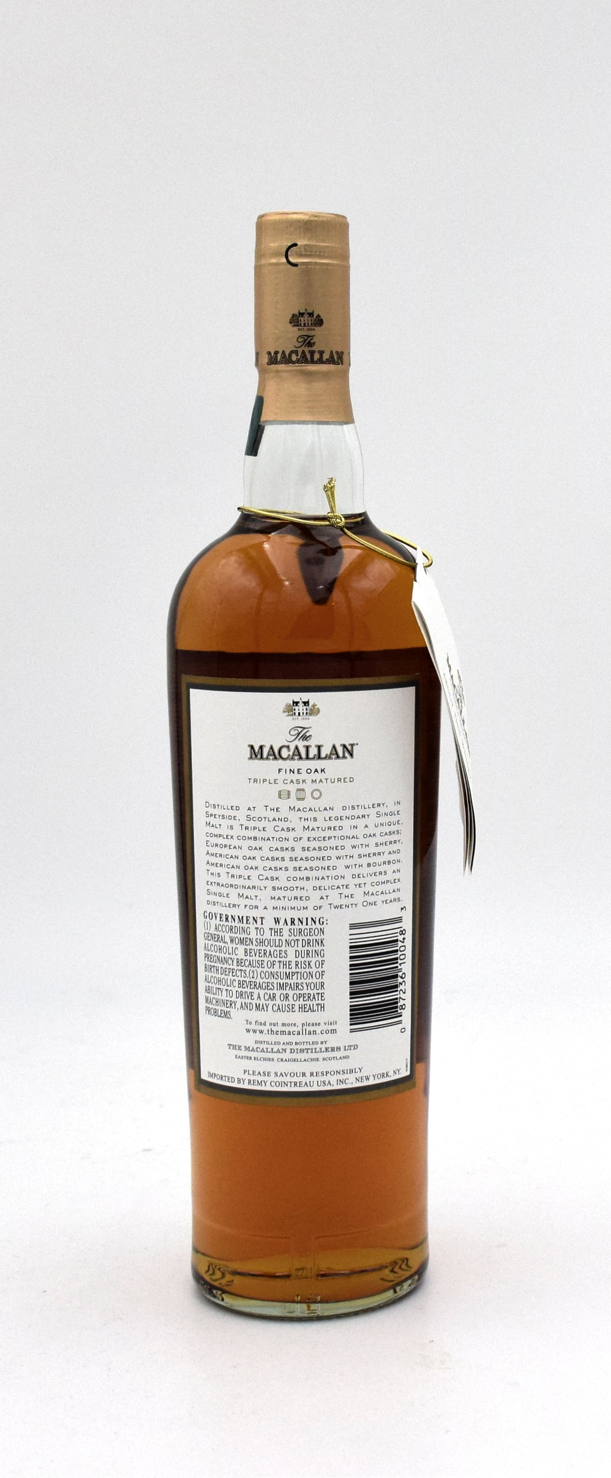 Macallan 21 Year Old Fine Oak Triple Cask Scotch Whisky - 2000's